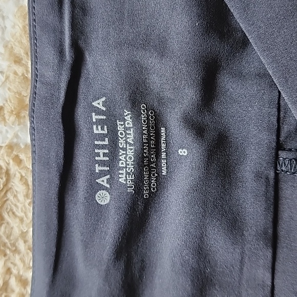 Athleta All Day Skort In Black NWT - Picture 6 of 11